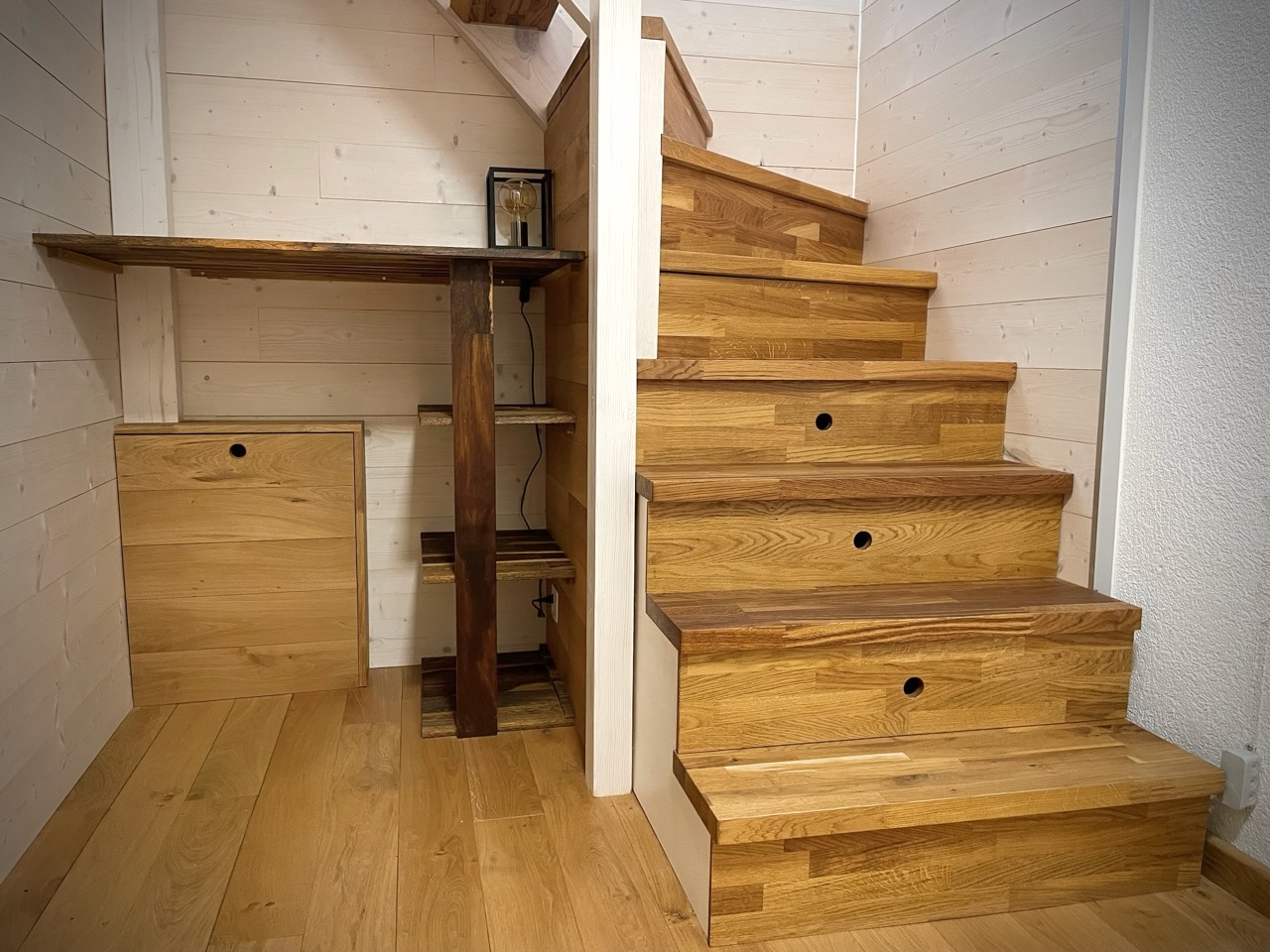 Escalier espace réduit